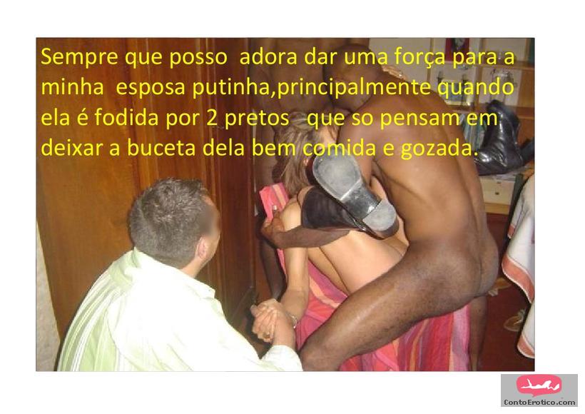 Quadrinho Erotico Postagem dedicada ao marido corninho que.... Imagem 11