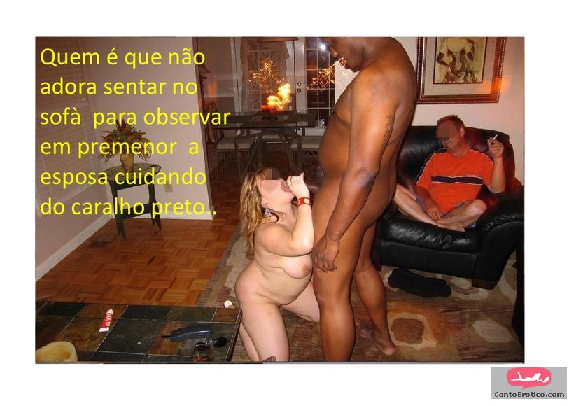 Quadrinho Erotico Postagem dedicada ao marido corninho que.... Imagem 6