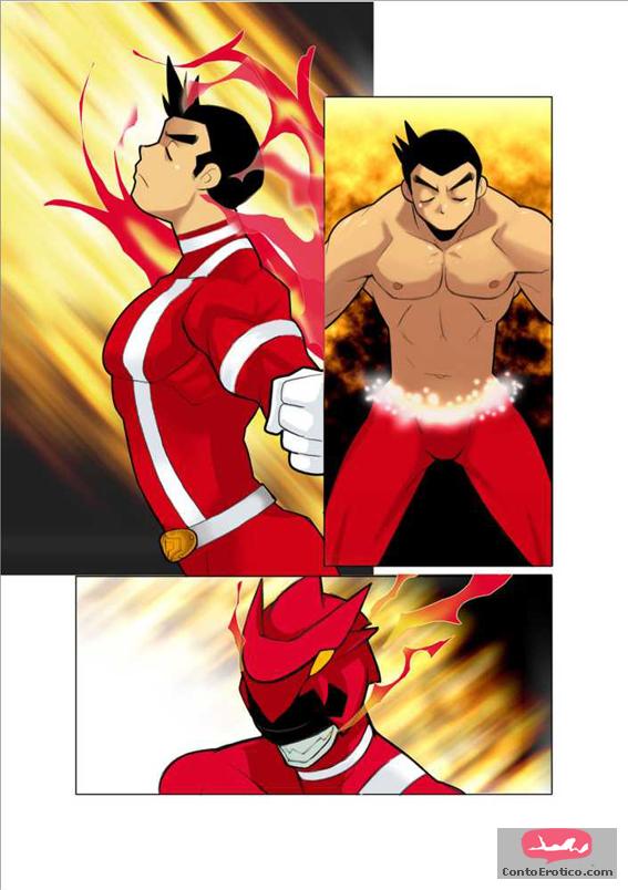 Quadrinho Erotico Dragon Ranger (Part. 1) GAY Imagem 7