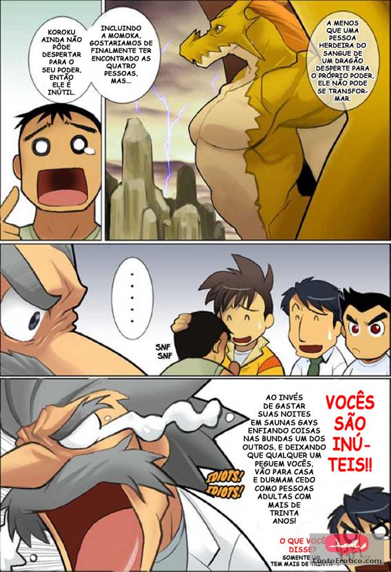 Quadrinho Erotico Dragon Ranger (Part. 2) GAY Imagem 17